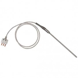Digi-Sense 90447-40 RTD Probe, 9&quot;, 1/4&quot; NPT, re-adjustable, mini-plug-