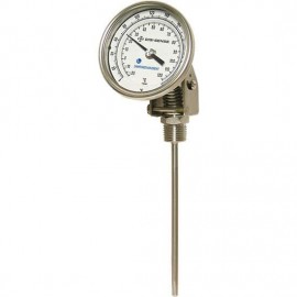 Digi-Sense 90550-35 Dampened Adjustable Bimetal Thermometer, 0 to 250&amp;deg;F, 2.5&amp;quot; Stem-