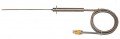 Digi-Sense 93600-22 Type-K Stainless-Steel Probe with Mini Connector, 8&quot;, 0.125&quot; Diameter-
