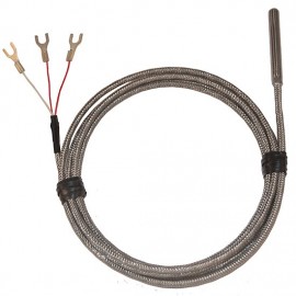 Digi-Sense 93822-00 Ind Comp RTD Probe, 1.5", Spade Lugs-