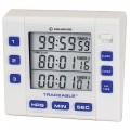 Digi-Sense 94411-10 Traceable Triple-Display Clock/Timer with Calibration-
