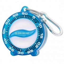 Digi-Sense 94415-46 60-Minute Pocket Timer, Transparent-