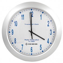 Digi-Sense 94460-20 Traceable Radio-Controlled Analog Wall Clock with Calibration-