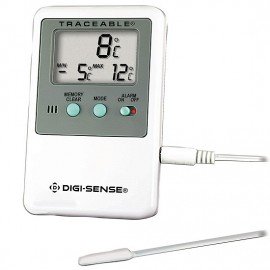 Digi-Sense 94460-71 Traceable Fridge/Freezer Digital Thermometer with Bottle Probe, -58 to 158&amp;deg;F-