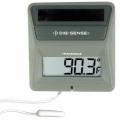 Digi-Sense 94460-75 Traceable Solar-Powered Digital Thermometer with Remote Probe, -58 to 158&amp;deg;F-