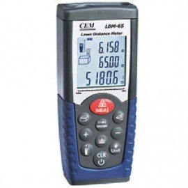 Digi-Sense 97610-51 LDM-65 Compact Handheld Laser Distance Meter, 0.15 to 213'-