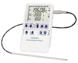 Digi-Sense 98768-57 Excursion-Trac Data Logging Cryogenic Thermometer-