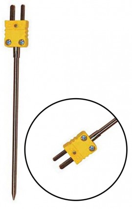 Digi-Sense WD-08117-45 Penetration Thermocouple Probe, Type K-
