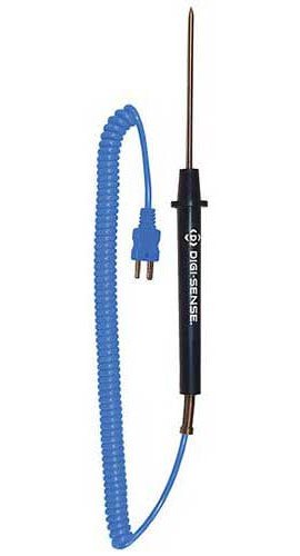 Digi-Sense WD-08500-65 General-Purpose Penetration Thermocouple Probe, Type T-