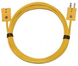 Digi-Sense WD-08516-37 Thermocouple Extension Cable with Standard Connector, Type K, 25ft-