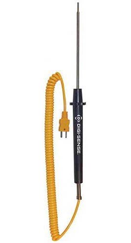 Digi-Sense WD-08516-55 General-Purpose Thermocouple Probe, Type K, Grounded Junction-