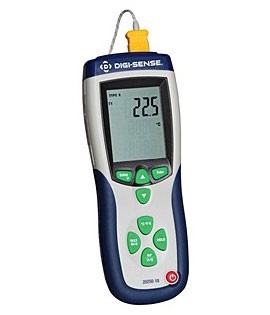 Digi-Sense WD-20250-18 Professional 1-Input Thermocouple Probe Thermometer, Type K-
