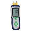 Digi-Sense WD-20250-19 Professional 2-Input Data-Logging Thermocouple Probe Thermometer, Type K-