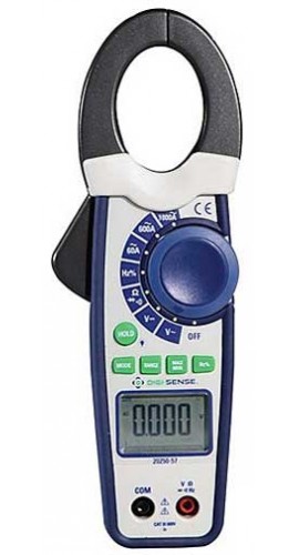 Digi-Sense WD-20250-57 Auto-Ranging Clamp Digital Multimeter, 1,000A, 1.19in-