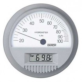 Digi-Sense WD-35700-00 Wall-Mount Thermohygrometer with Digital Thermometer-