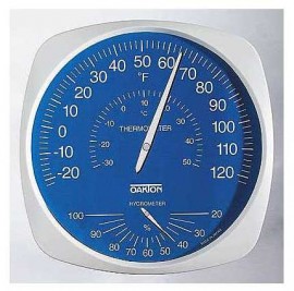 Digi-Sense WD-35700-20 Wall-Mount Large-Dial Thermohygrometer-