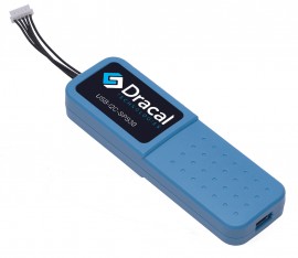 Dracal USB-I2C-SPS30 Adapter for Particulate Matter Sensor, I<sup>2</sup>C to USB, 400 kHz-