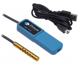 Dracal USB-PTH450-CAL High-Precision USB Temperature, Humidity and Air Pressure Sensor with aluminum probe, -40 to 257&amp;deg;F, &amp;plusmn;0.18&amp;deg;F-