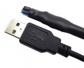 Dracal USB-TRH200-CAL USB Temperature and Relative Humidity Sensor with exposed end, -40 to 158&amp;deg;F, &amp;plusmn;0.54&amp;deg;F-