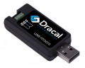 Dracal VCP-RTD223-CAL Digital RTD Probe to USB Adapter with terminal screws, &amp;frac23;-wire, &amp;plusmn;0.108&amp;deg;F accuracy at 77&amp;deg;F-