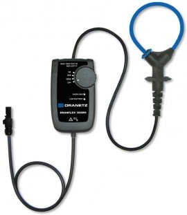 Dranetz DRANFLEX300MHB12 Micro-Flex Probe for Portable PQ Equipment, 3/30/300A, 12in-