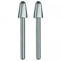 Dremel 117 Carving Bits, 0.25", 2-pack-