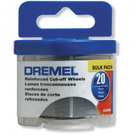 Dremel 426B Cut-Off Wheels, 1.25", 20-pack-