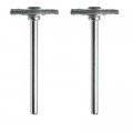 Dremel 428-02 Carbon-Steel Brushes, 0.75", 2-pack-