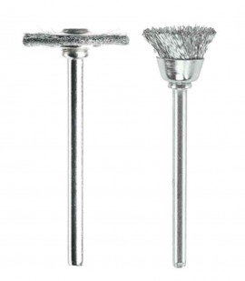 Dremel 447 Carbon Steel Brush Set-