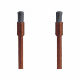 Dremel 532-02 Stainless-Steel Brushes, 0.125", 2-pack-
