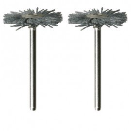 Dremel 538-02 Nylon Brushes, 1", 2-pack-