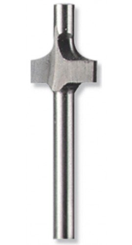 Dremel 615 Piloted Corner Rounding Router Bit, 0.13"-