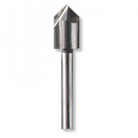 Dremel 640 V-Groove Router Bit, 0.25"-