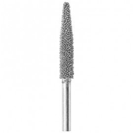 Dremel 9931 Structured Tooth Tungsten Carbide Carving Bit, tapered-