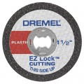 Dremel EZ476 EZ-Lock Plastic Cutoff Wheels, 1.5", 5-pack-