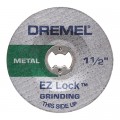 Dremel EZ541GR EZ-Lock Aluminum Oxide Grinding Wheels, 2-pack-