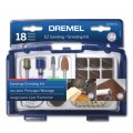 Dremel EZ686-01 18-Piece EZ-Lock Sanding/Grinding Kit-