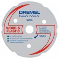Dremel SM500 Wood and Plastic Carbide Wheel, 3&amp;quot;-
