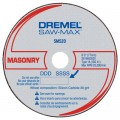 Dremel SM520C Masonry Cut-Off Wheels, 3", 3-pack-