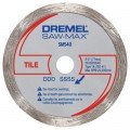 Dremel SM540 Tile Diamond Wheel, 3"-