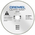 Dremel US550-01 Ultra-Saw Diamond-Grit Metal Rotary Blade, 3.9&amp;quot;-