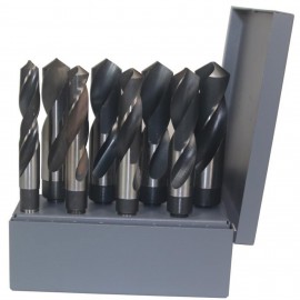 Drill America D/A1008-SET Drill Bit Set, 9/16 to 1&amp;quot;, 1/2&amp;quot; reduced shank, 8-piece-