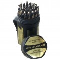 Drill America D/A29J-CO-PC HD Split Point Drill Bit Set-