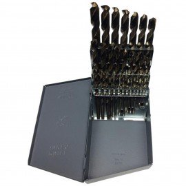 Drill America D/A29J-CO-SET HD Split Point Drill Bit Set-