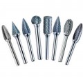 Drill America DUL5SET Bur Set, solid carbide, 11-piece-