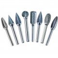 Drill America DUL5SET Bur Set, solid carbide, 11-piece-