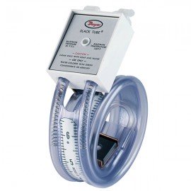 Dwyer 1211-12 Slack Tube Manometer, 6-0-6"w.c.-