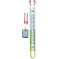 Dwyer 1221-16-D U-Tube Manometer (8-0-8"w.c.) using red gauge fluid-
