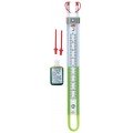 Dwyer 1222-16-D U-Tube Manometer (8-0-8"w.c.) using red gauge fluid-
