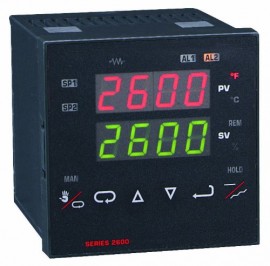 Dwyer 26133 1/4 DIN Temperature/Process Controller with two relay outputs &amp; Alarm-